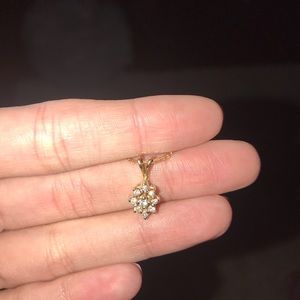 Vintage early 1900s 14 karat gold necklace